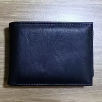 Portefeuille en cuir minimaliste à deux volets pour hommes Personnalisez votre logo Portefeuille pour hommes de haute qualité Vente à chaud d'usine