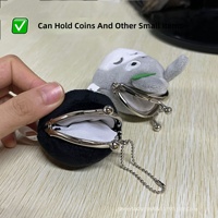 Porte-monnaie Totoro mignon et créatif de style japonais, breloque de sac en peluche, prix de machine à griffes, marchandise d'anime transfrontalière