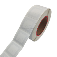 Étiquette passive RFID I CODE X Protocole ISO15693 Programmable Étiquette NFC de bibliothèque Étiquette intelligente pour livre Autocollants adhésifs pour la gestion des livres