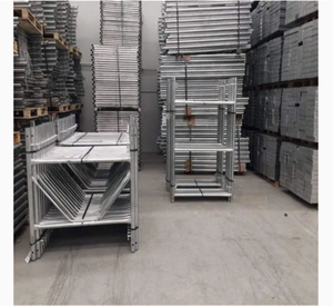 Ponteggio Leggero a Telaio ad H: Ideale <span class=keywords><strong>per</strong></span> Lavori Esterni, Officina e <span class=keywords><strong>Muratura</strong></span> <span class=keywords><strong>in</strong></span> <span class=keywords><strong>Cucina</strong></span> - Product Image 4