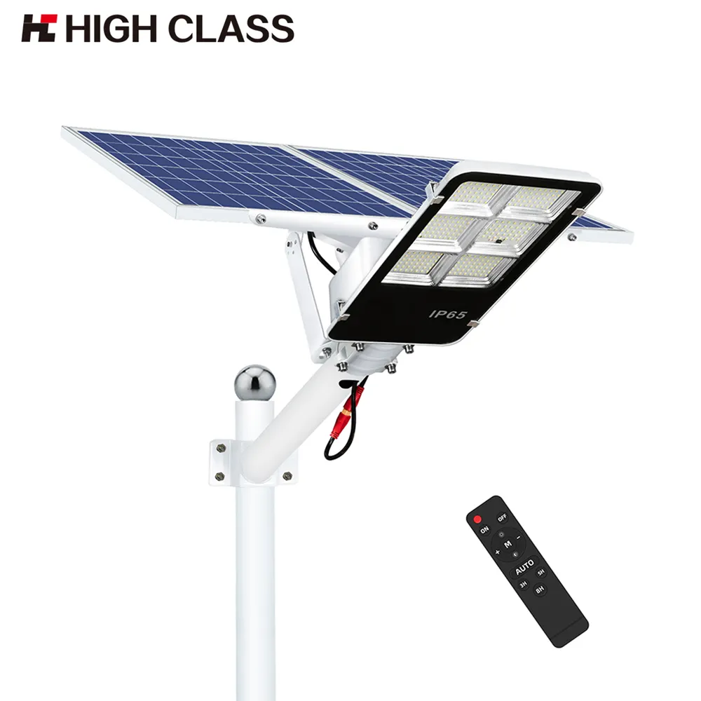 HIGH CLASS New Design Outdoor Aluminum Ip66 Waterproof 100w 200w 300w 400w Solar Led Street Light