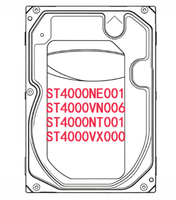 ST4000NT001 Hdd Asli Iron WolfPro NAS 4TB Hard Disk 7200RPM 3.5" SATA Internal Hard Drive untuk Server ST4000NE001 ST4000VN006
