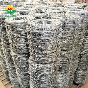 Hàng rào cuộn dây thép gai mạ kẽm nhúng nóng 25kg với dao cạo chéo và thông số kỹ thuật tùy chỉnh - Product Image 6