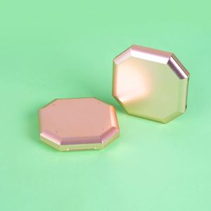 Estuche Octagonal Personalizado y Reciclable para Sombra de Ojos con Acabado Grabado, Tanque Interno Extraíble para Base de Maquillaje en Polvo, ABS+AS <span class=keywords><strong>Aluminio</strong></span> - Product Image 2