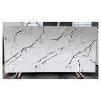 Pierre artificielle de qualité de vente chaude 6-30mm épaisseur feuille de marbre de Surface solide acrylique pour comptoir de cuisine
