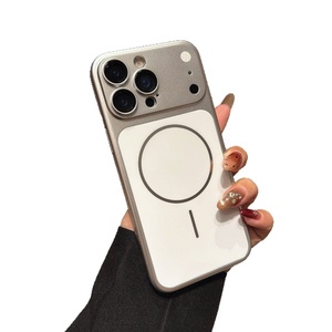 Nouvelle coque rigide magnétique mate à motif animal pour PC, compatible avec 16, 15, 14 Pro Max et 17 Pro Max, <span class=keywords><strong>Orange</strong></span> Étoilé - Product Image 5