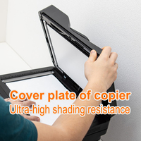 Panneau plat rigide en PP blanc, imperméable, résistant aux taches, léger, pour couverture multifonction d'imprimante et de copieur