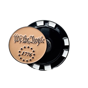Jetons de poker personnalisés, marqueurs de balle de <span class=keywords><strong>golf</strong></span> magnétiques en métal, pièces de défi de <span class=keywords><strong>golf</strong></span> en gros avec marqueur de balle de <span class=keywords><strong>golf</strong></span> amovible - Product Image 1