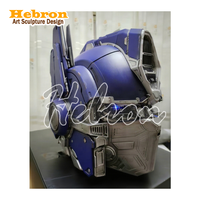 Casque Optimus Prime soigneusement conçu, très attrayant pour les costumes d'anime Transformers pour les festivals d'Halloween et les fans.
