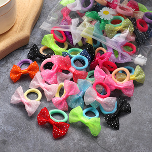 Paquete de 20 Lazos de Goma para el Cabello de Niñas, Colores Pastel, Accesorios para el Cabello de Niñas - Product Image 4
