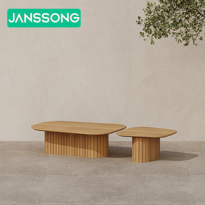 Juego de Sofás de Jardín en Forma de L de Madera de Teca para Hotel, Villa, Patio, Resort, Muebles de Exterior Modernos, 2025 - Product Image 6