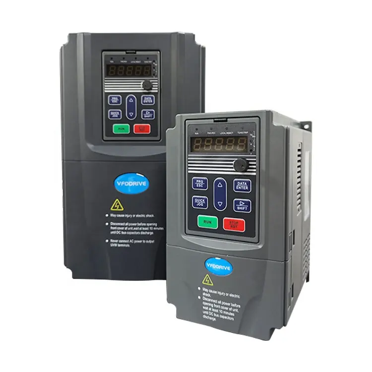 High Performance VFD Inverter Motor And Speed Control VFD Inverter 3 Phase 380v VFD Pump Inverter Ip65