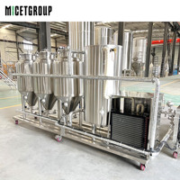 Équipement de brassage domestique essentiel Réservoir de fermenteur 100L/1BBL Brasserie 1BBL HERMs pour la production de boissons et de bières
