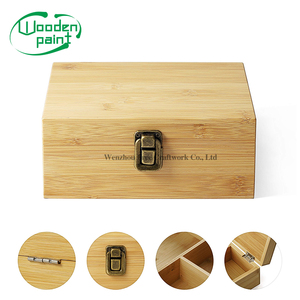 Custom Natural Remedy Bamboo Stash Accessory for Storage Herbal <strong>Herb</strong> <strong>Box</strong> Rolling Kit Tray Grinder Storage Wooden <strong>Box</strong> - Product Image 5