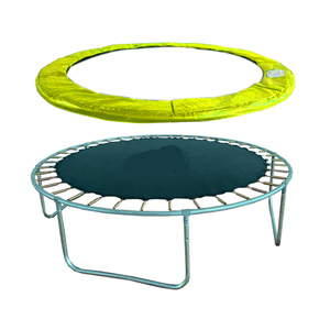 Cama elástica plegable de 6FT-16FT con red protectora, trampolín de <span class=keywords><strong>Fitness</strong></span> para interiores para niños, para uso en parques de atracciones para niños y niñas - Product Image 4