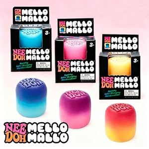 Needoh Marshmallow Style Color Changing <b>Squeeze</b> Toy Elastic Decompression <b>Ball</b> for Sensory Comfort Needoh Vibes - Product Image 1