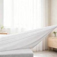 Drap-housse en jersey de polyester AOSEN, 100 % imperméable, 30 GSM, TPU extensible, poches profondes, protection de matelas économique