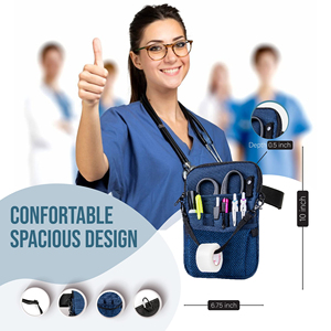 Sac banane pour infirmière avec poches pour équipement médical, ceinture porte-outils pour infirmière avec porte-ruban adhésif pour stéthoscopes - Product Image 2