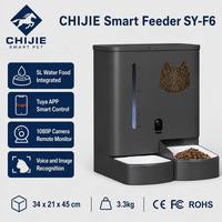 Distributeur automatique de nourriture et d'eau pour animaux de compagnie 2 en 1, 5L, écran LCD, distributeur de nourriture programmable, étanche, pour chiens et chats
