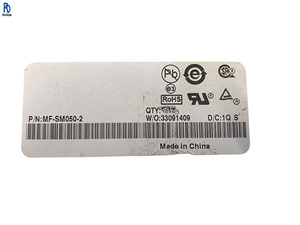 Controlador PLC, Sensor PTC, Fusible de Recuperación Automática, Nuevo y Original, MF-SM050-2 - Product Image 1
