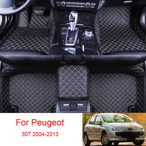 Tapis de sol de voiture personnalisé pour conduite à gauche, imperméable, durable, pour <span class=keywords><strong>Peugeot</strong></span> <span class=keywords><strong>307</strong></span> 2004-2013 - Product Image 3