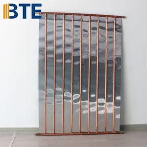 BTE-placa plana solar absorbente de agua, placa de cobre
