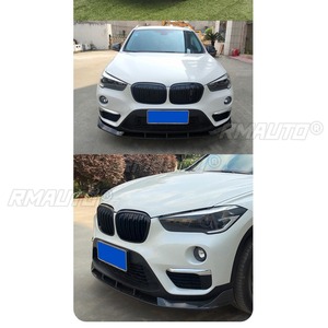 ลิ้นกันชนหน้ารถยนต์ สีดำเงา สำหรับตกแต่ง BMW X1 F48 F49 ปี 2017+ อุปกรณ์ตกแต่งรถยนต์ - Product Image 6