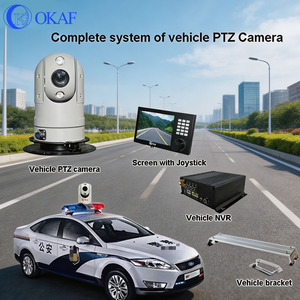 กล้องวงจรปิด OKAF IP66 อลูมิเนียมอัลลอยด์ ซูมออปติคอล 25 เท่า กล้อง PTZ สำหรับภายนอกอาคาร กล้องรักษาความปลอดภัย มองเห็นในเวลากลางคืน กล้อง PTZ ติดตั้งบนยานพาหนะ - Product Image 1