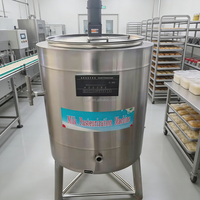 Pasteurisateur 100/150/200/300/500/1000 Litres, Pasteurisateur de Lait, Petite Machine de Pasteurisation du Lait