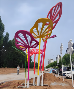 Estructura de Acero Arquitectónica para Paisajismo con Recubrimiento en Polvo para <span class=keywords><strong>Plaza</strong></span> Urbana - Product Image 4