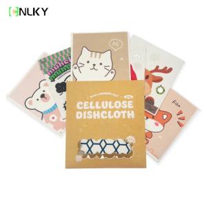 Serviettes de cuisine douces réutilisables, chiffons à vaisselle, chiffon à vaisselle suédois, chiffon à vaisselle en cellulose, éponge de cuisine, <span class=keywords><strong>serviette</strong></span> de nettoyage - Product Image 1