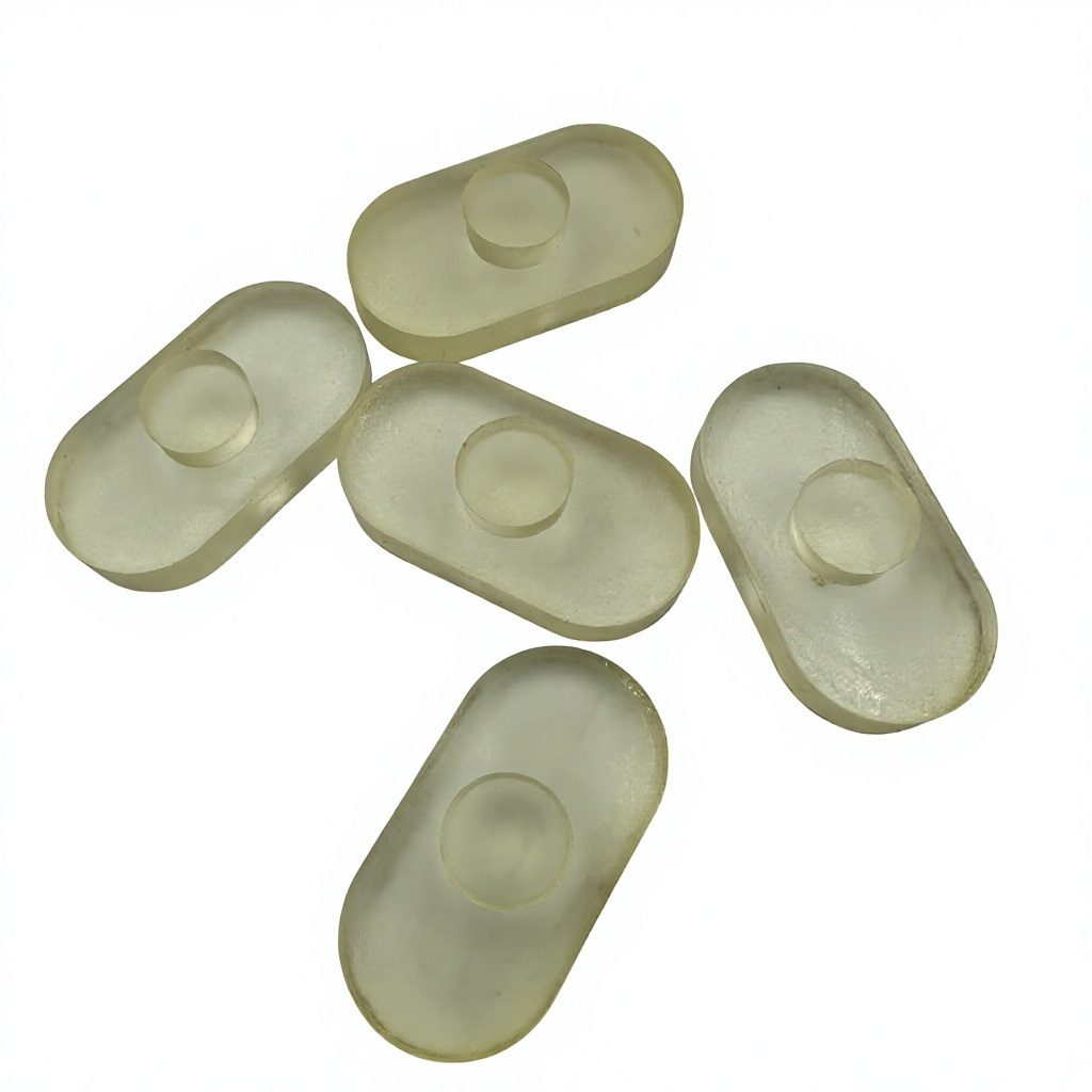 Taixin Customizable Polyurethane (PU) Shaped Parts Wear Resistant Buffer Blocks Injection Molding & Cutting Services Hebei China