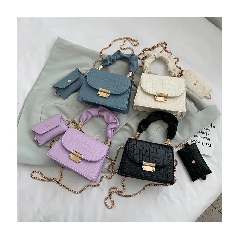 Mini Pu Lederen Schoudertas Messenger Bags Voor Vrouwen Modeketen Ontwerp Schouder Handtassen Vrouwelijke Crossbody Tas