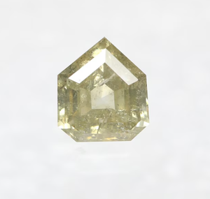 หินทรงกระสุนตัดเพชรสีเหลืองอเนกประสงค์ขนาด1.52 CT จากธรรมชาติสำหรับแหวนและจี้ - Product Image 1