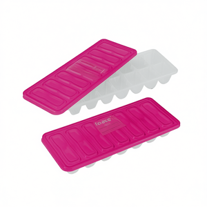 ถาดทำน้ำแข็งพร้อมฝาปิด ชุด 2 แพ็ค ขนาด 6 ช่อง สำหรับใช้ในช่องแช่แข็ง - Product Image 2
