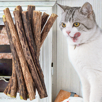 Bâtonnets à mâcher en bois naturel mélangé pour chats, lapins, cochons d'Inde, chinchillas, hamsters, rats et autres petits animaux