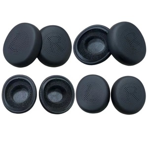 Almohadillas de Repuesto para Auriculares Jabra Evolve2 30 SE UC MS, Almohadillas de Cuero Proteico con Cancelación de Ruido, Esponja Suave - Product Image 5