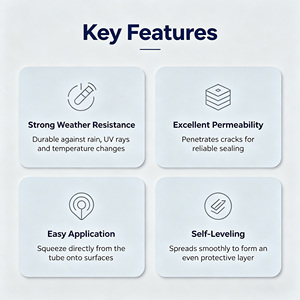 <span class=keywords><strong>Sellador</strong></span> Impermeable <span class=keywords><strong>de</strong></span> Alta Elasticidad y Anti-fisuras, Relleno Multiusos <span class=keywords><strong>para</strong></span> Goteras en Techos, <span class=keywords><strong>Grietas</strong></span> en Carreteras/Tierras/<span class=keywords><strong>Paredes</strong></span>, Relleno <span class=keywords><strong>de</strong></span> Huecos <span class=keywords><strong>de</strong></span> Secado Rápido - Product Image 3