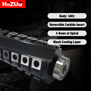 Tête de coupe spirale Hiizug de 6 pouces pour dégauchisseuse-raboteuse de 6 pouces, tête de coupe hélicoïdale pour le travail du bois - Product Image 5