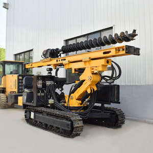 Haute efficacité 6m Pile Driver nouveau marteau de moteur Diesel avec système GPS comprend une pompe à moteur pour les projets solaires de ferme de construction - Product Image 5