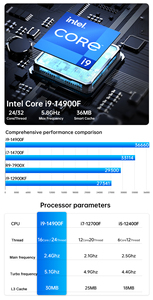 Mini PC de Oficina y Juegos I5-14400f+ Rtx5060 8g 17-14700f+ 19-14900f+ Windows10/11 Bt5.2 Pc Mv10 Mini Oficina Juegos - Product Image 6