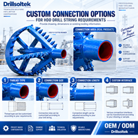 Drillsoltek Outil de forage directionnel, fraise rotative pour disques durs, ouvre-trou, pour l'élargissement de trous de pipeline souterrain