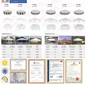 Роскошная Наружная палатка для 200 людей, свадебная выставка и вечеринка - Product Image 3