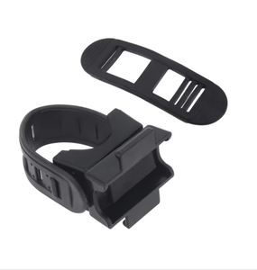 Support universel réglable à 360 degrés pour lampe torche, sangles en caoutchouc, pince de fixation pour phare LED de vélo, accessoires - Product Image 5