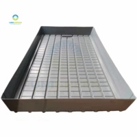 Système de culture hydroponique profond Ebb and Flow 4x8, bac de culture 4x8 pieds, table Ebb and Flood en ABS, pépinière en plastique, agriculture, bacs profonds 4x8