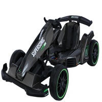 Voiture de karting électrique pour enfants, jouets de train à piles, adaptés aux enfants de tout âge, vente en gros disponible en usine.