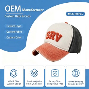 Gorra de béisbol con efecto desgastado y agujeros, para deportes al aire libre, para cabeza grande, versátil, transpirable, con visera, diseño de gato - Product Image 1