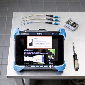 เครื่องวัดการสะท้อนแสงแบบออปติคอล EXFO FTB-730C สำหรับการทดสอบใยแก้วนำแสง - Product Image 1