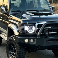 Ensemble de phares LED KGKB pour Toyota Land Cruiser LC76 LC71 2006-2023, mise à niveau avec lentille de projecteur 6000K, clignotant, Plug & Play