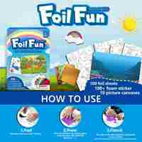 DIY EVA Magic Transfert Feuille Autocollant Artisanal 3D Animal Aluminium Feuille Papier Artisanat Feuille Art Pour Enfants Jouet Éducatif